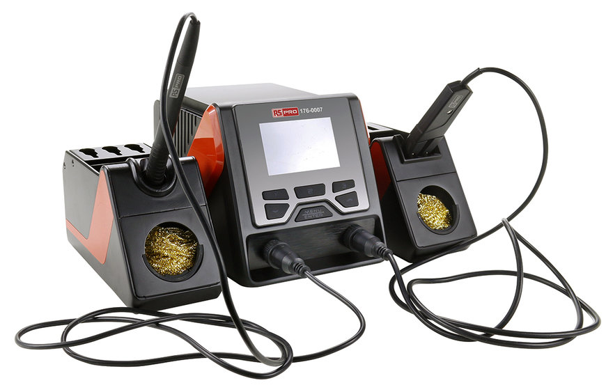 RS Components introduces high-end RS Pro dual-channel soldering station